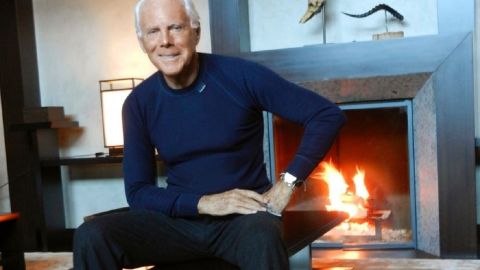 Показ Giorgio Armani прошел в тишине в знак солидарности с Украиной