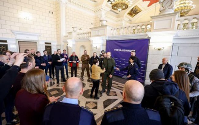 Подвиг героїв-залізничників відзначили державними нагородами, - Кубраков