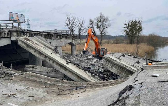 Россия нанесла ущерб дорожной инфраструктуре Украины на 900 млрд гривен, - "Укравтодор"