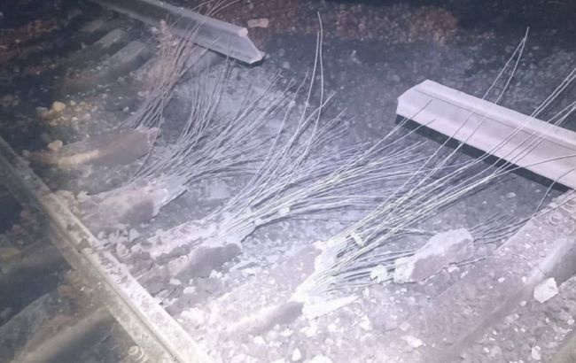 У Росії підірвали залізничні колії біля кордону з Білоруссю