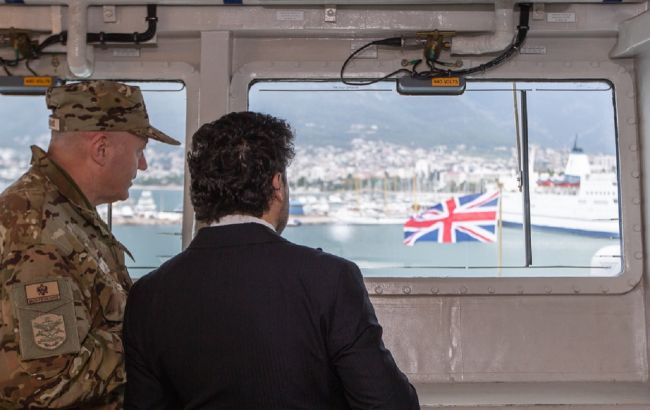 Три кораблі британських ВМС увійшли до порту Чорногорії