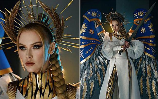 "Мисс Украина Вселенная" продала костюм "Воин света" за сумасшедшие деньги: на что их потратила