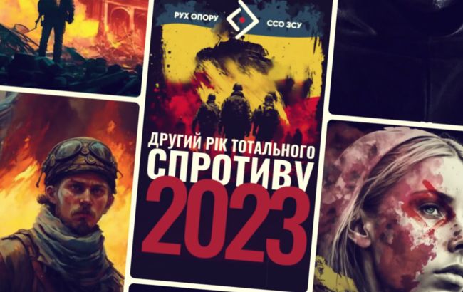 Искусственный интеллект создал календарь, посвященный героическому сопротивлению украинцев: сильные фото