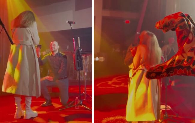 У США хлопець освідчився дівчині на концерті українського гурту: зворушливе відео