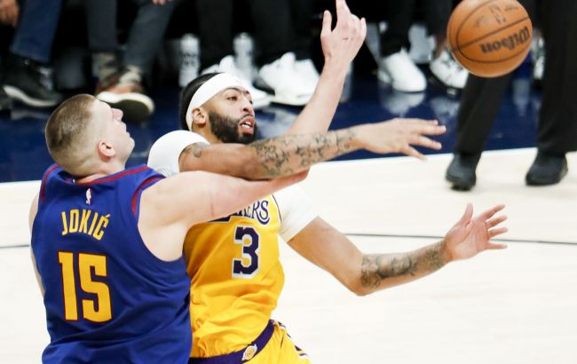НБА: "Денвер" із виставою Йокіча здолав "Лейкерс" на старті фінальної серії Заходу