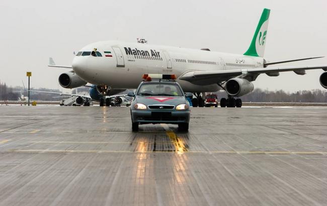 В аэропорту "Борисполь" открыли первый в Украине рейс иранской авиакомпании Mahan Air
