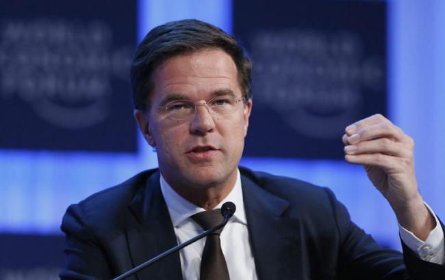 Премьер Нидерландов ожидает положительного голосования за ассоциацию с Украиной
