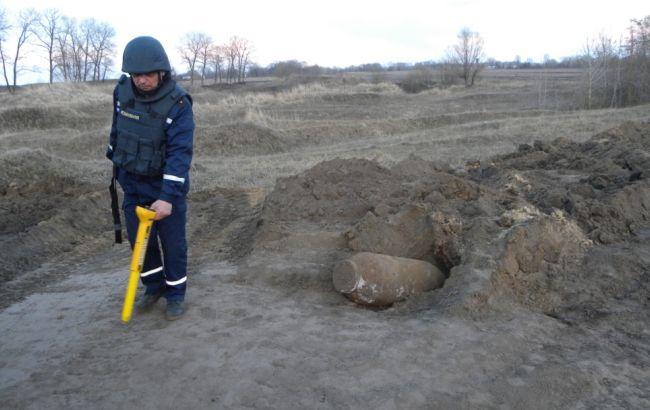 В Запорожской области нашли 26 авиабомб