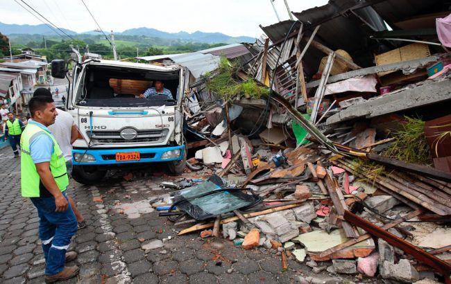 Землетрясение в Эквадоре: число пострадавших выросло до 587 человек