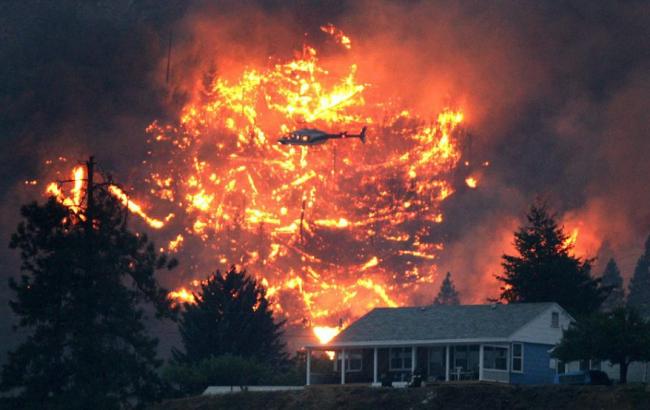 У Канаді лісові пожежі перекинулися на сусідню провінцію Саскачеван