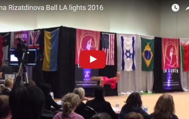 Украинская гимнастка выиграла 5 золотых медалей на LA Lights в США