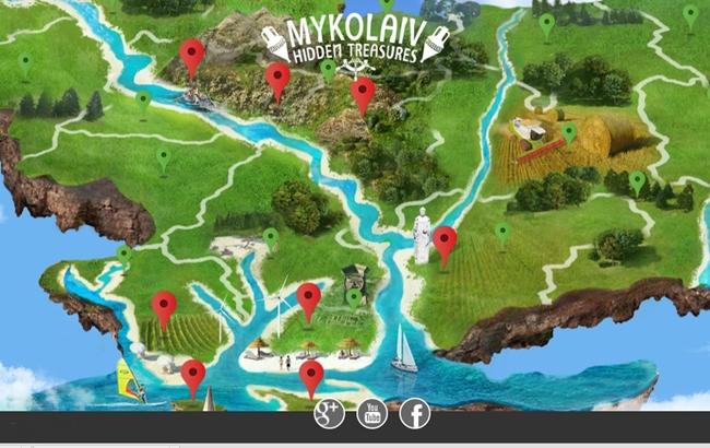 На Картах Google з'явилися туристичні маршрути Миколаївської області