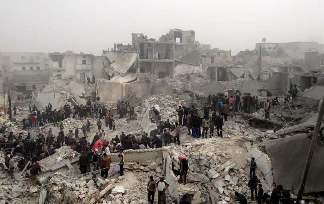 В результате нового наступления на Алеппо в Сирии погибли 200 человек