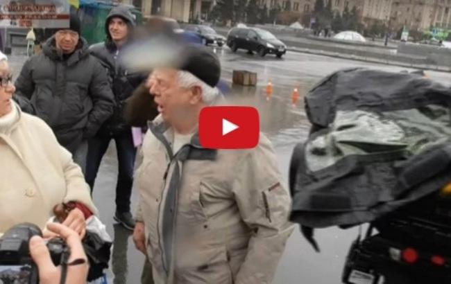 Прихильниця "русского мира" на Майдані: "Я шкодую, що бандерівців не вбили!"