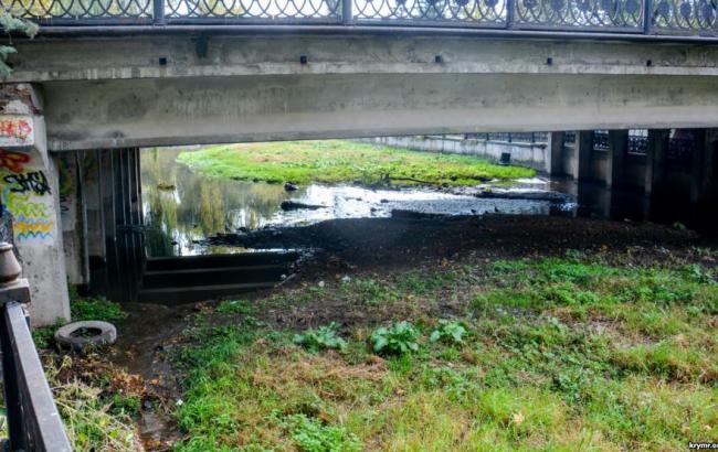 Главная река Крыма превращается в болото