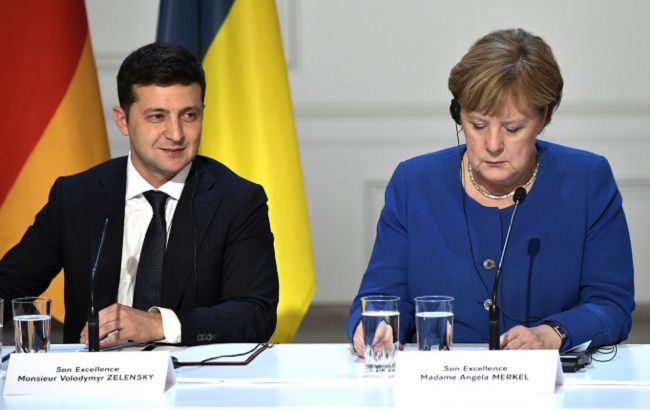 У Києві почались переговори Зеленського і Меркель