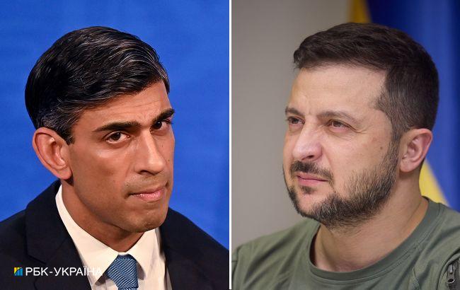 Готовий зміцнювати партнерство. Зеленський привітав Сунака зі вступом на посаду прем'єра Британії