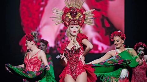 Оля Полякова ответила, когда будет готова выступить с концертами в России