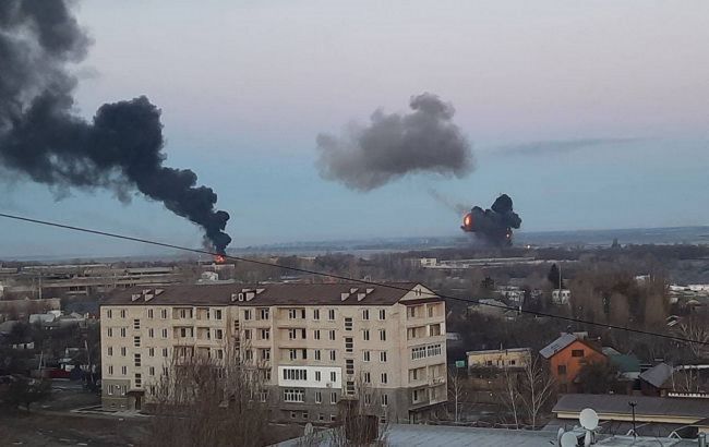 В Киеве возле ТЭЦ-6 на Троещине новые взрывы