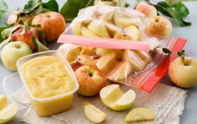 Как правильно заморозить яблоки, чтобы они не превратились в "кашу"