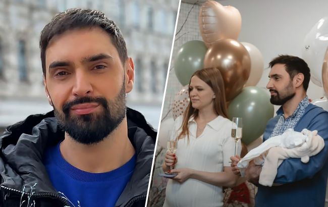 Козловский стал отцом. Первые кадры с малышом (фото, видео)