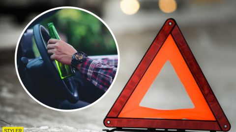 У Києві п'яна жінка врізалася в копів під час оформлення ДТП: з'явилося відео