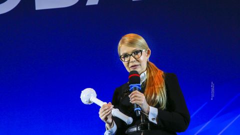 Тимошенко открыла ІТ-форум в Киеве