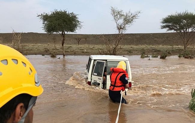 В Саудовской Аравии в результате наводнения погибли 12 человек