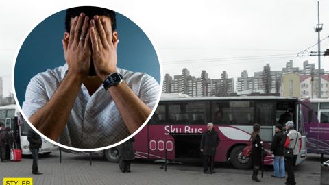 У Києві водій автобуса обматюкав ветерана АТО і виганяв його з транспорту (відео)