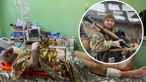 "Россия хочет, чтобы мы все покинули родную страну и забыли свою историю". Доброволец ВСУ чудом выжил после ранения