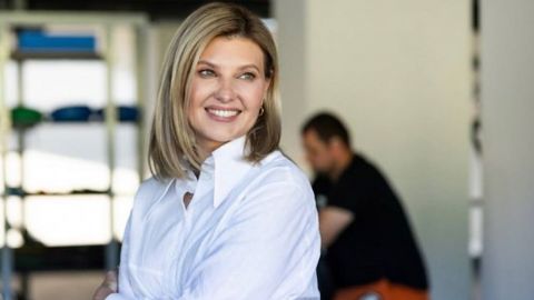 Скільки коштує чорно-біла вишиванка Олени Зеленської, яку вона вдягла на День Незалежності