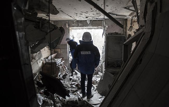 В ОБСЄ зафіксували близько 410 вибухів на Донбасі