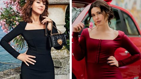 Українська Моніка Беллуччі: зірка "плюсів" Людмила Барбір приміряла образ італійської кінодіви