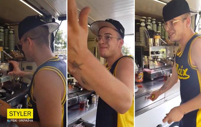 Бариста на хіп-хопі з Києва зачитав так, що став зіркою мережі (відео)