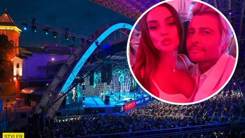 Украинка получила второе место на Славянском базаре и показала свой тандем с Басковым (фото)