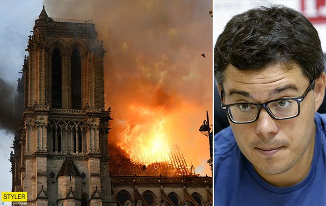 Неудачно пошутил: ведущий разгневал сеть постом про пожар в Нотр-Даме