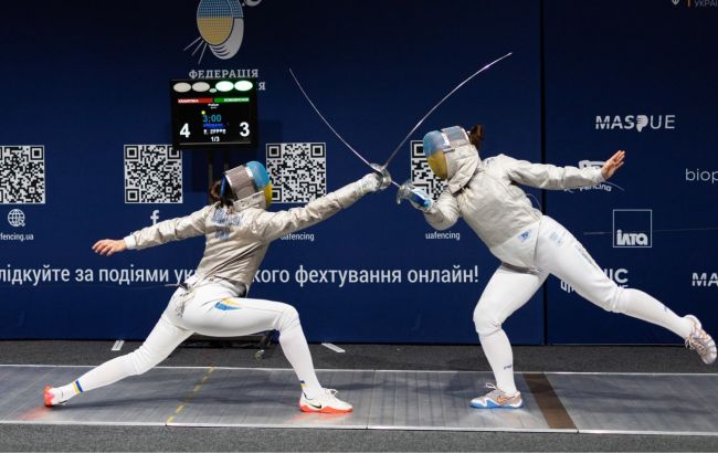 Олімпійський фінал: шаблістка Комащук втретє виграла Кубок України з фехтування