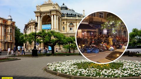 В Одесі сотні людей взяли нічний клуб штурмом (фото)