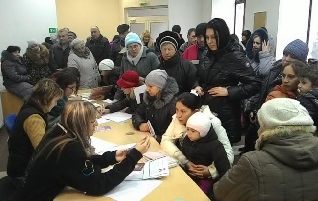 Кількість переселенців з зони АТО перевищило 750 тис. осіб, - ДержНС