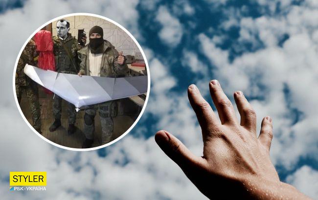 Українські бійці голими руками спіймали російський безпілотник (фото)