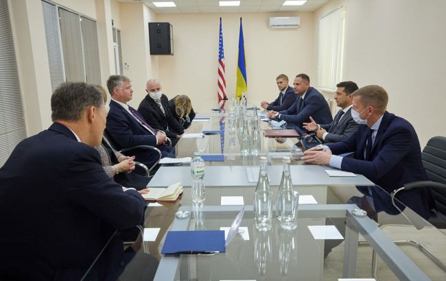 Зеленський зустрівся із заступником держсекретаря США