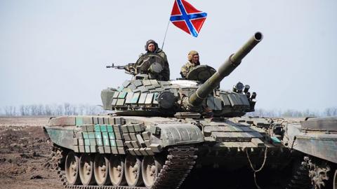 В штабе АТО сообщили о потере боевиками двух танков