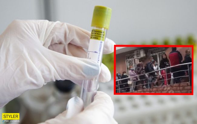 В Одесі біля лікарні товпляться люди: у величезній черзі і вагітні