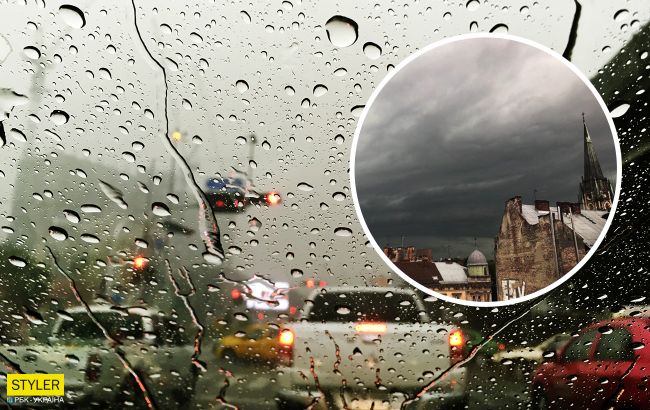 Молнии, град, ливень, ураган: во Львове - погодный апокалипсис (фото и видео)