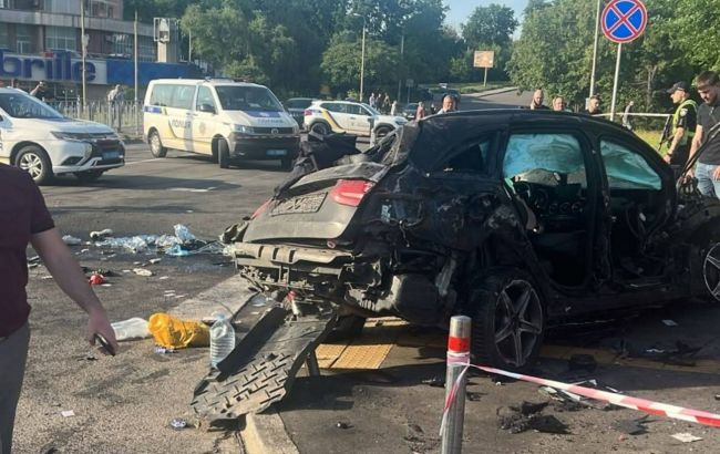 Водитель, который влетел в переход в Киеве, четыре раза был в ДТП