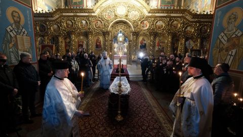 В Киеве простились с писателем Дмитрием Капрановым (фото)