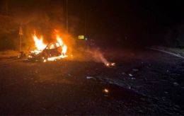 У Запоріжжі перекрили міст через Дніпро після удару, поранено двох чоловіків