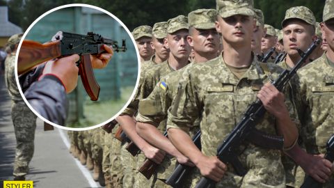 В центре Киева на камеру обстреляли в/ч Нацгвардии: "с инстинктом самосохранения очень плохо"