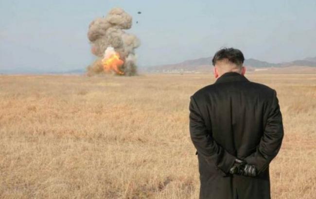 Ким Чен Ын присутствовал на испытании нового ракетного комплекса