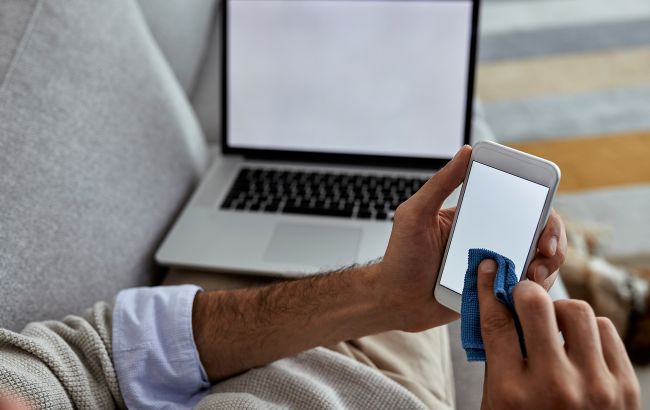 Як очистити телефон від бруду і бактерій і як часто потрібно це робити